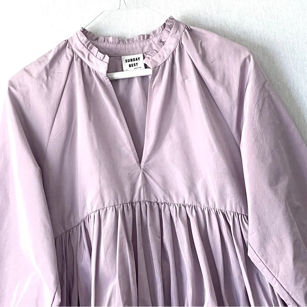 ⭐️HOST Pick⭐️ Aritzia Sunday Best Alice Taffeta Dress - Picture 5 of 14